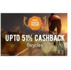 Bicycles Extra Upto 51% Cashback