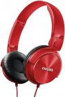 Philips SHL3060 Stereo Dynamic Headphone Wired Headphones  (Red, On the Ear)