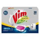 Vim Matic Dishwash All In One Tablets, 30 Tablets