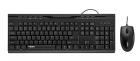 Rapoo NX1710 Optical Mouse and Keyboard Combo (Black)