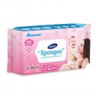 DIGNITY Spongee Baby Wet Wipes, 150 x 200 mm, 72 Wipes/Pack (White)