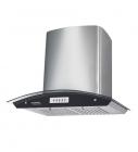 Hindware Delfina Stainless Steel 23.62 Inch Auto Clean Hood Chimney