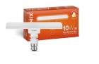 Halonix T-Light Trios Base B22 10-Watt LED Tube Light (3 in 1 Colour)