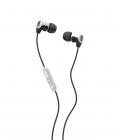 Skullcandy S2RFDA-074 Riff Mobility 2.0 In Ear Eaphones W/Mic (White/Black)