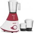 Inalsa Festiva 750 W Mixer Grinder  (White, Maroon, 3 Jars)