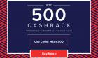 Get 15% Cashback Upto Rs 500 on All Offers