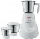 Maharaja Whiteline Neo (MX-147) 500 W Mixer Grinder  (White, 3 Jars)