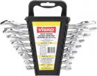 VISKO 701 Double Sided Open End Wrench Set  (Pack of 8)