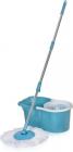 Gala Aqua Spin Mop Set(Built in Wringer Blue, White)