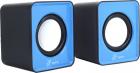 DigiFlip PS009 Wired Mini USB Speaker(Blue, 2 Channel)