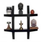 Forzza Aldo Wall Shelf (Wenge)