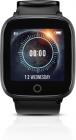 Syska SW100 Smartwatch  (Black Strap, Free Size)