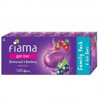 Fiama Gel Bar Blackcurrant and Bearberry, 125g (Pack of 6)