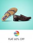 LIBERTY Footwear at FLAT 60 % Off + Extra 10 % CB via SBI Cards