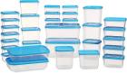 All Time Polka Plastic Container Set, 31-Pieces, Blue