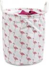 Bombay Dyeing 50 L White, Pink Laundry Bag  (Polyester)