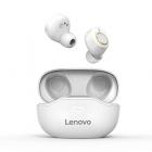 Lenovo X18 True Wireless Earbuds Bluetooth V5.0, Up to 24hrs Play Time,IPX4,Button Control, Voice Assistant with Mic-White