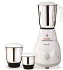 Singer Duro Plus 500-Watt Mixer Grinder with 3 Jars (White)