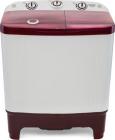 Sansui 6.5 kg Pro Clean Semi Automatic Top Load White, Maroon  (SISA65GMAW)