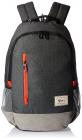 Gear Polyester 28 Ltrs Charcoal Grey-Orange Casual Backpack