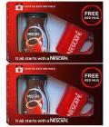 NESCAFE Classic Coffee 100g Jar with Free Red Mug- Pack of 2