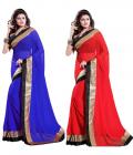 Sukuma Designer 2pc Saree Combo