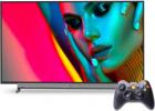 Motorola ZX 164 cm (65 inch) Ultra HD (4K) LED Smart Android TV with Wireless Gamepad  (65SAUHDM)