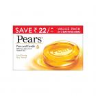 Pears Pure And Gentle Soap Bar, 125g (Pack Of 3)