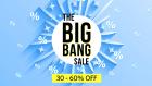 Big Bang Sale 30% - 60% Off On Clothing,Footwear & Accessories