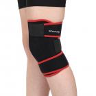 Strauss Adjustable Knee Support, Free Size (Black)