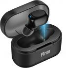 PTron Atom Bluetooth 5.0 Wireless Mono Earbud Bluetooth Headset  (Black, True Wireless)