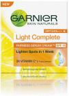 Garnier Skin Naturals Light Complete Serum Cream SPF 19, 45g