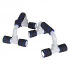 Strauss Moto Push Up Bar, Pair (Black/Blue)