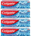 Colgate Maxfresh Blue Gel Peppermint Ice Toothpaste  (150 g, Pack of 4)