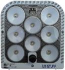 Unistuff 8 LED Emergency Lights  (Black)