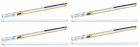 Wipro High Lumen 22-Watt LED Batten (Pack of 4, Cool Day Light)