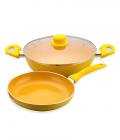 Wonderchef Da Vinci Induction Base Cookware Set of 3 Pcs