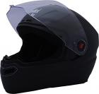 Steelbird Air SBA-1 Glossy Full Face Helmet (Black, M)