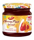 Dabur Honey Fruit Spread - Luscious Strawberry Jam 370 grams