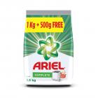 Ariel Complete Detergent Washing Powder - 1 kg with Free Detergent Washing Powder - 500 g