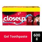 Closeup Ever Fresh Red Hot Gel Toothpaste - 150 g (Buy 3 get 1)